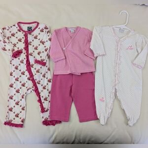 Kissy Kissy & Kickee Pants Girl Bundle ~ 3-6 mo